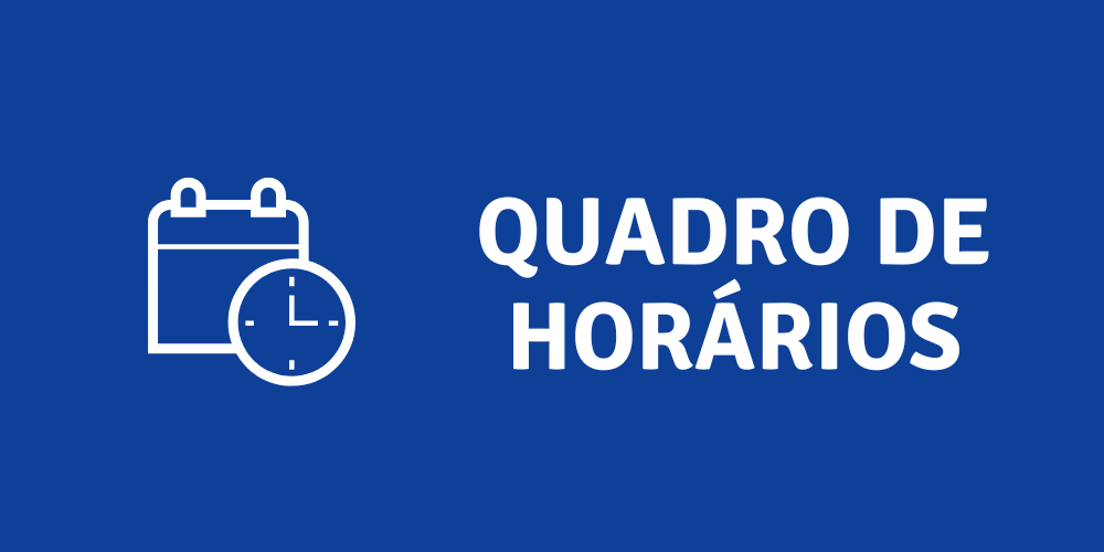 Quadro de Horários